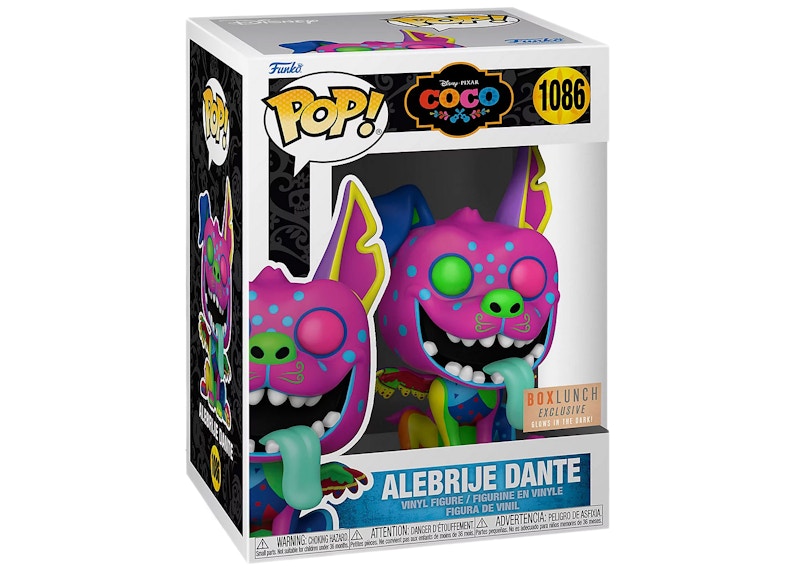 Funko Pop! Disney Coco Alebrije Dante GITD Box Lunch Exclusive Figure #1086