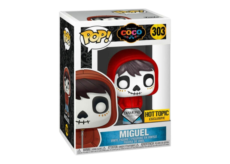Funko Pop! Disney Coco Miguel Diamond Hot Topic Exclusive Figure #303