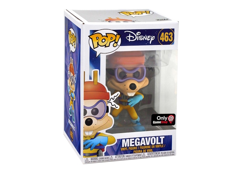 Funko Pop! Disney Darkwing Duck Megavolt GameStop Exclusive Figure #463