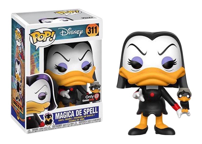 Funko Pop! Disney Duck Tales Magica De Spell with Raven Poe GameStop Exclusive Figure #311