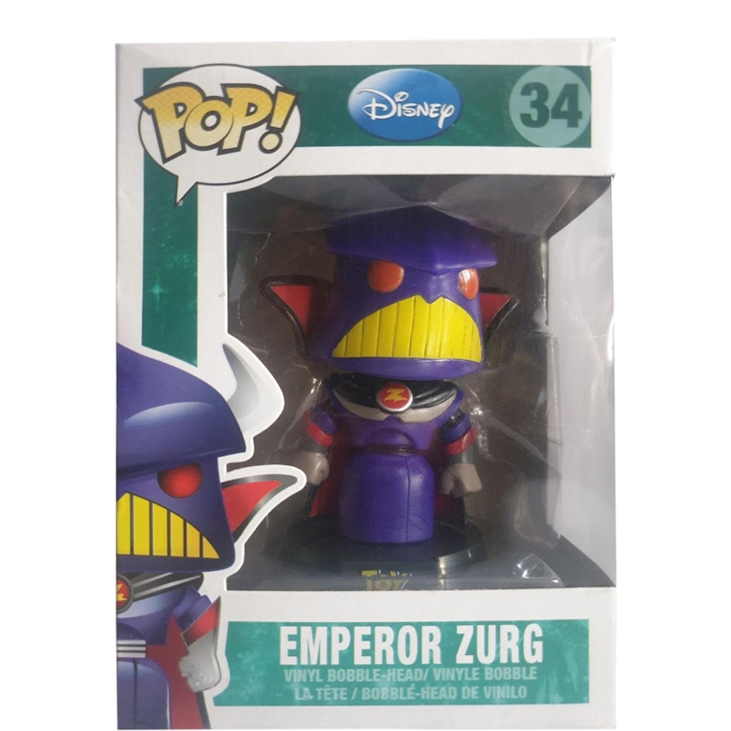 Funko Pop! Disney Emperor Zurg Bobble-Head Figure #34