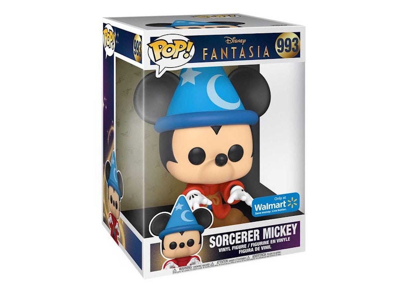 Funko Pop! Disney Fantasia Sorcerer Mickey 10 inch Walmart Exclusive Figure #993