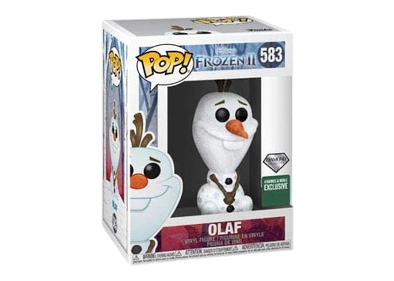 Funko Pop! Disney Frozen II Olaf Diamond Barnes & Noble Exclusive Figure #583