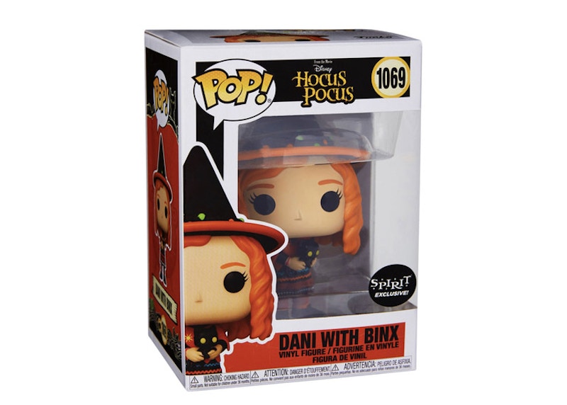 Funko Pop! Disney Hocus Pocus Dani with Binx Spirit Exclusive Figure #1069