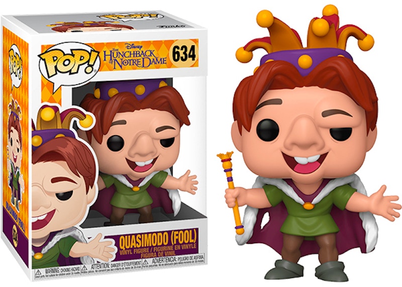Funko Pop! Disney Hunchback of Notre Dame Quasimodo (Fool) Figure #634