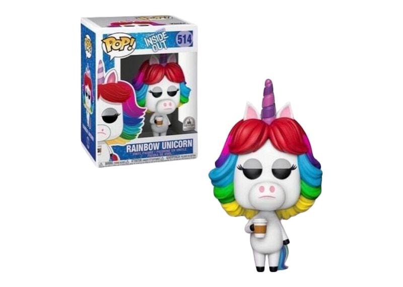 Funko Pop! Disney Inside Out Rainbow Unicorn Disney Parks Exclusive Figure #514