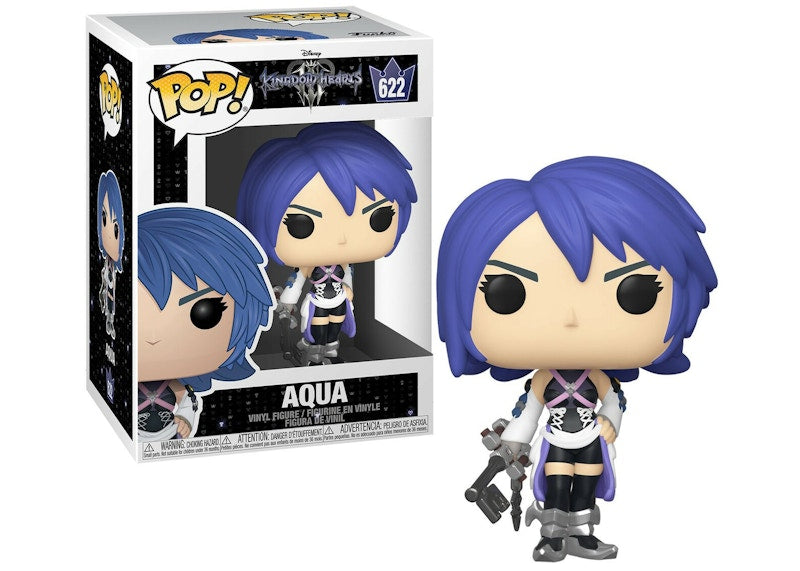 Funko Pop! Disney Kingdom Hearts 3 Aqua Figure #622