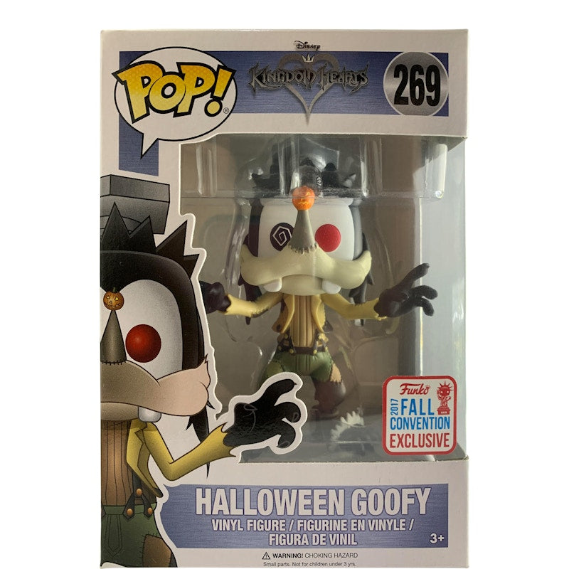 Funko Pop! Disney Kingdom Hearts Halloween Goofy Fall Convention Exclusive Figure #269