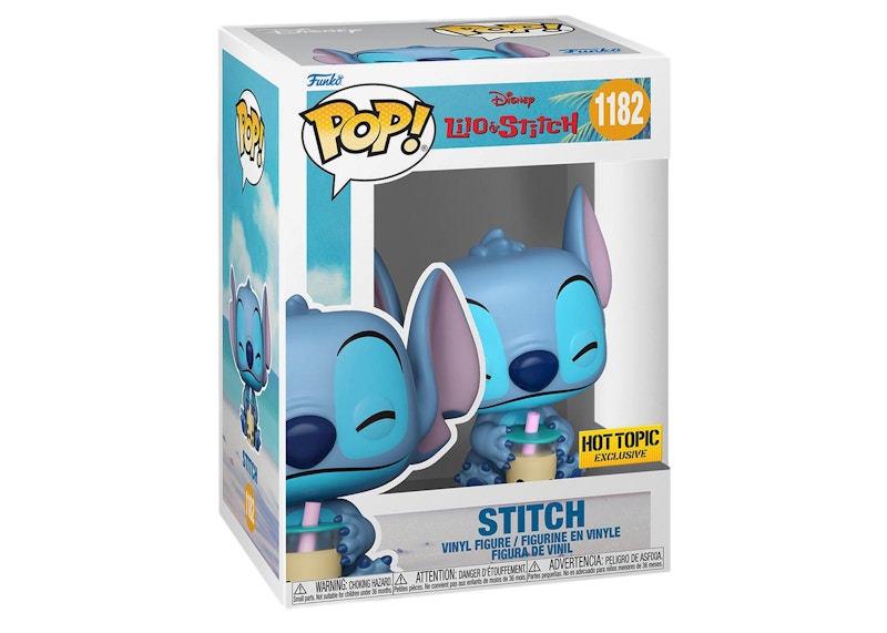 Funko Pop! Disney Lilo & Stitch (Stitch With Boba) Hot Topic Exclusive Figure #1182