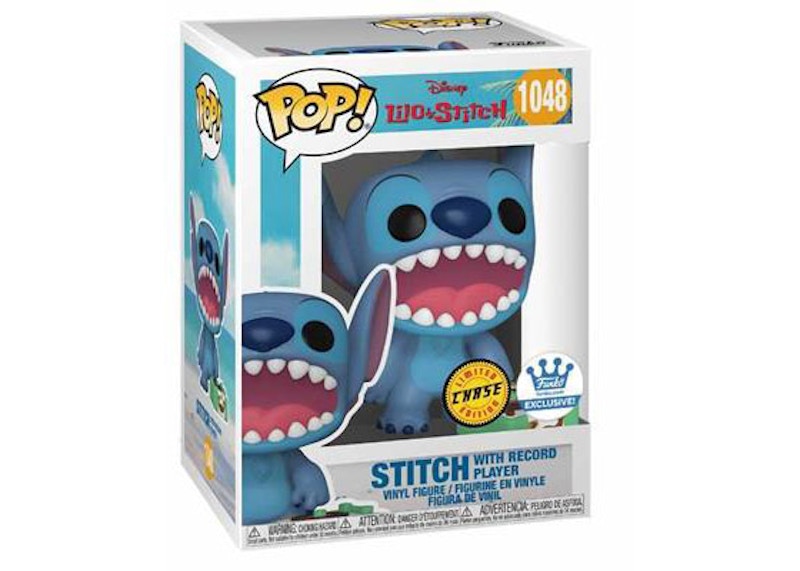 Funko Pop! Disney Lilo & Stitch with Record Player (Chase) Funko Exclusive Figure #1048