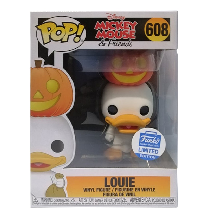 Funko Pop! Disney Mickey Mouse & Friends Louie Funko Shop Edition Figure #608
