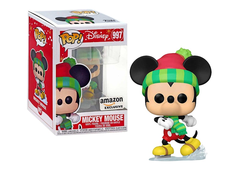 Funko Pop! Disney Mickey Mouse Holiday Amazon Exclusive Figure #997