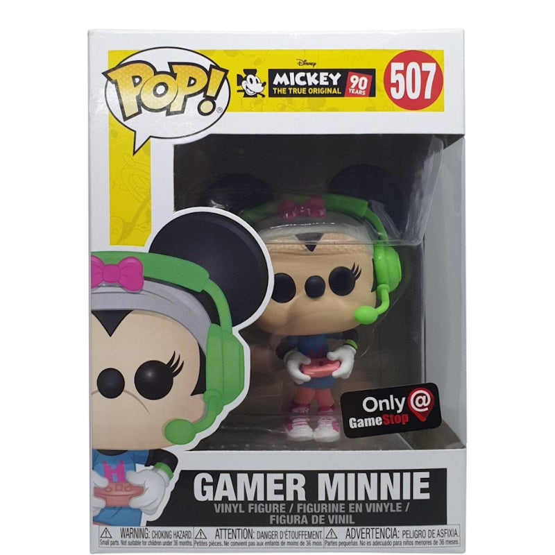 Funko Pop! Disney Mickey The True Original Gamer Minnie Game Stop Exclusive Figure #507