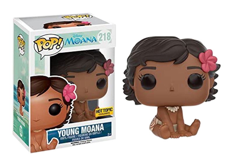 Funko Pop! Disney Moana Young Moana Hot Topic Exclusive Figure #218