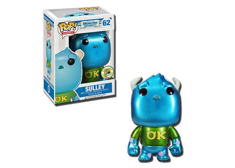 Funko Pop! Disney Monsters University Sulley (Monsters University) (Metallic) SDCC Figure #62