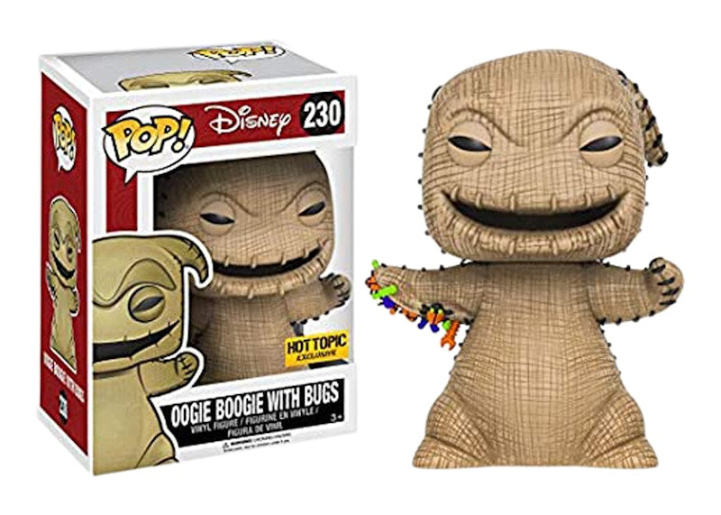 Funko Pop! Disney Nightmare Before Christmas Oogie Boogie with Bugs Hot Topic Exclusive Figure #230