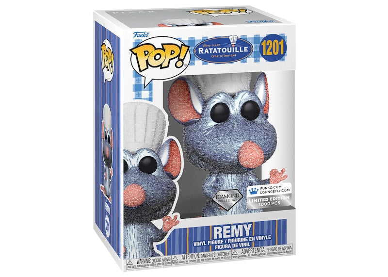 Funko Pop! Disney Pixar Ratatouille Remy Diamond Collection Funko/Loungefly Exclusive (Edition of 3000) Figure #1201