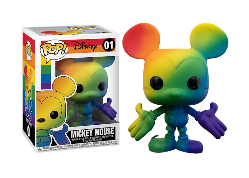 Funko Pop! Disney Pride Mickey Mouse (Rainbow) Figure #01