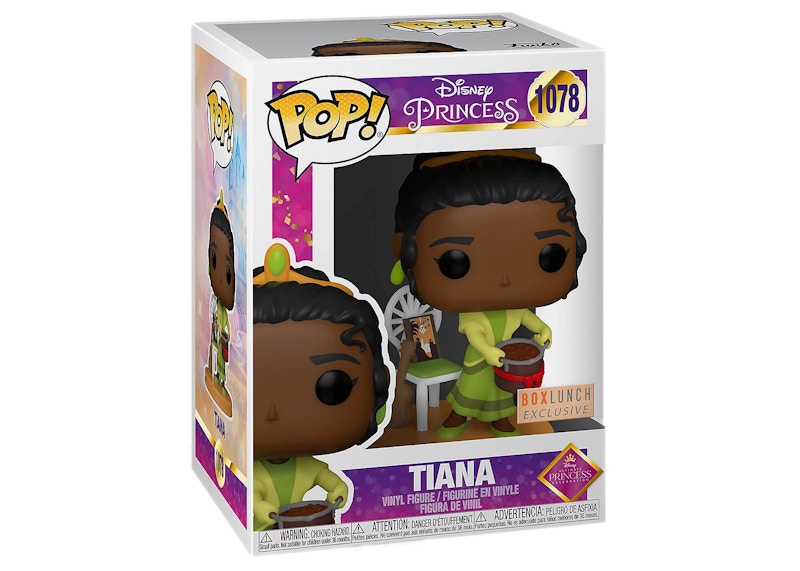 Funko Pop! Disney Princess Tiana Box Lunch Exclusive Figure #1078
