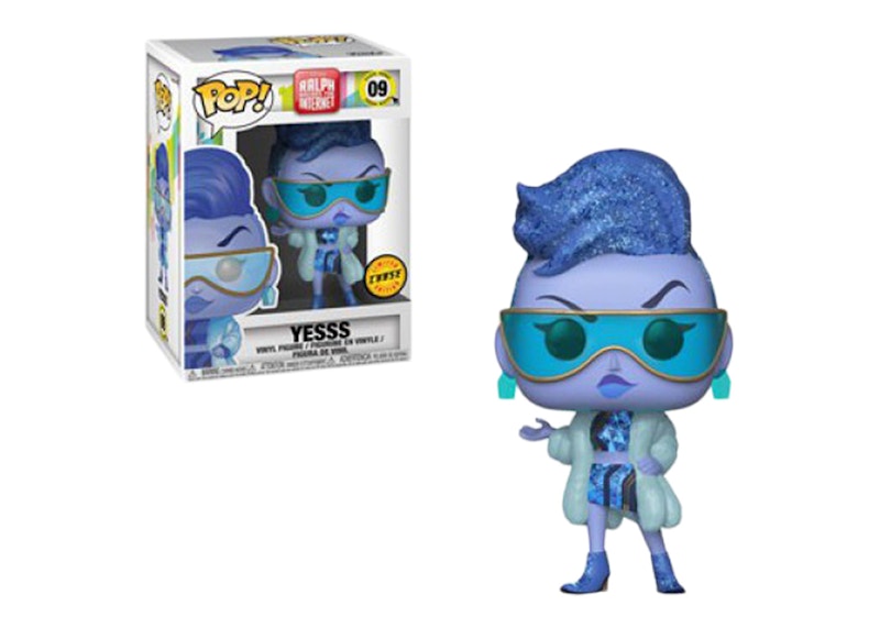 Funko Pop! Disney Ralph Breaks the Internet Yesss (Glitter) Chase Figure #09
