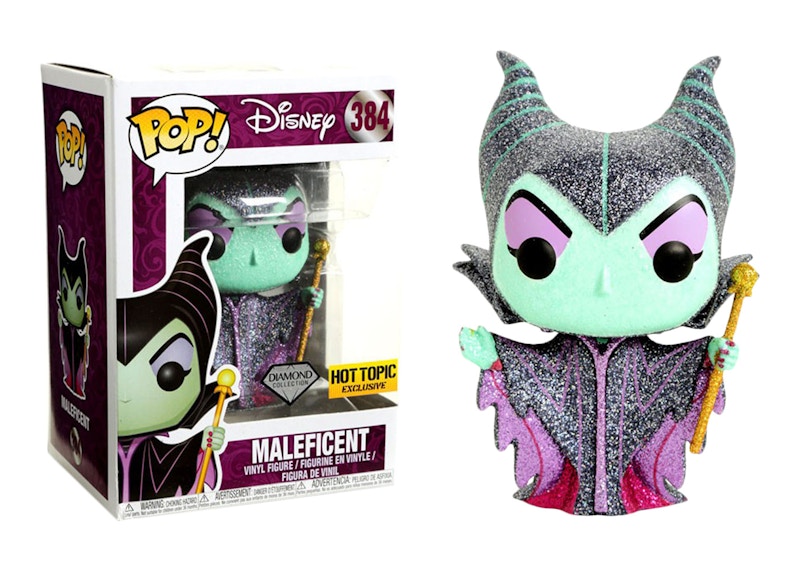 Funko Pop! Disney Sleeping Beauty Maleficent Diamond Hot Topic Exclusive Figure #384