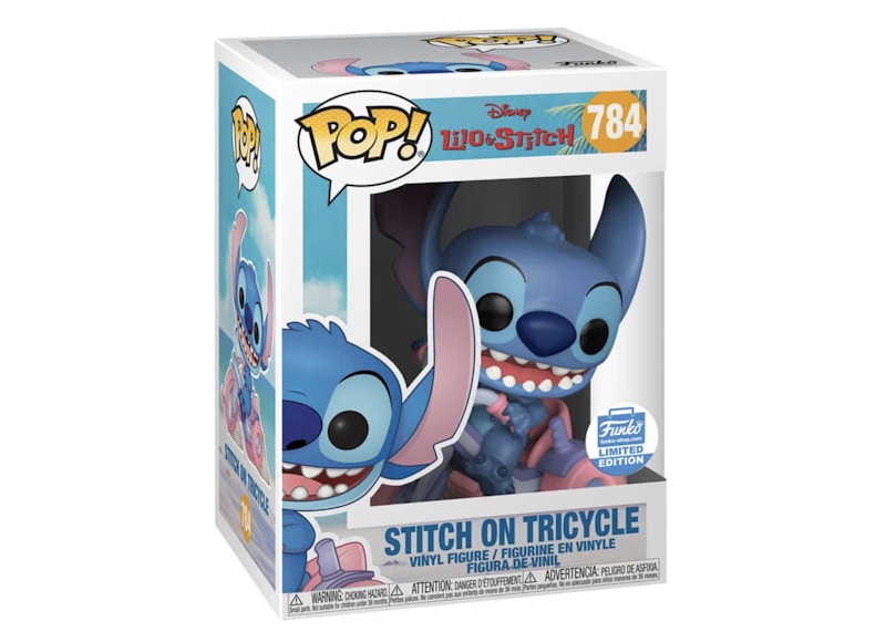 Funko Pop! Disney Stitch on Tricycle Funko Shop Exclusive Figure #784