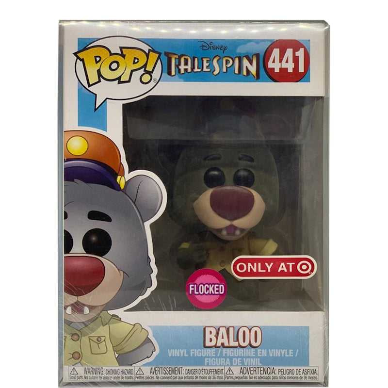 Funko Pop! Disney Talespin Baloo (Flocked) Target Exclusive Figure #441