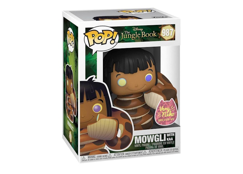 Funko Pop! Disney The Jungle Book Mowgli with Kaa Very Neko Exclusive Figure #987