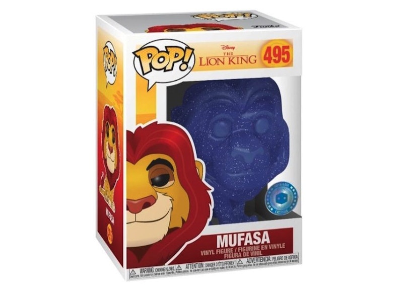 Funko Pop! Disney The Lion King Mufasa Pop In A Box Exclusive Figure #495