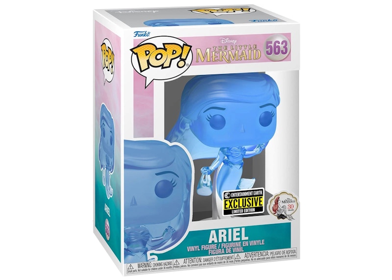 Funko Pop! Disney The Little Mermaid Ariel Entertainment Earth Exclusive Figure #563