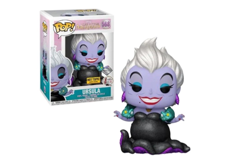 Funko Pop! Disney The Little Mermaid Ursula Diamond Hot Topic Exclusive Figure #568