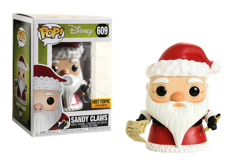Funko Pop! Disney The Nightmare Before Christmas Sandy Claws Hot Topic Exclusive Figure #609