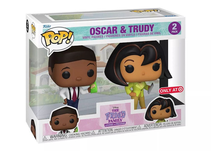 Funko Pop! Disney The Proud Family Oscar & Trudy Target Exclusive 2-Pack