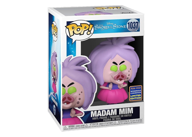 Funko Pop! Disney The Sword and the Stone Madam Mim Funko Wondrous Convention Edition Figure #1037