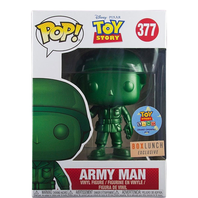 Funko Pop! Disney Toy Story Army Man Toy Story Land (Box Lunch Exclusive) Figure #377