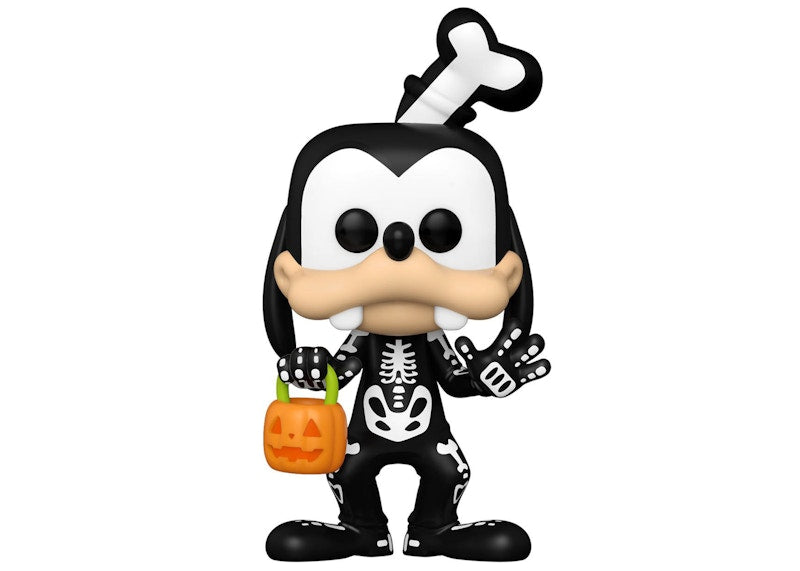Funko Pop! Disney Trick or Treat Goofy (Skeleton) GITD Entertainment Earth Exclusive Figure #1221
