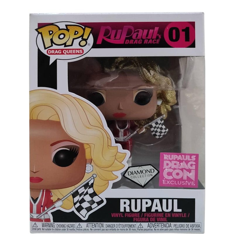 Funko Pop! Drag Queens RuPaul Drag Race Rupaul (Diamond Collection) Rupaul Dragcon Exclusive Figure #01