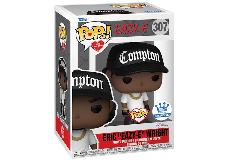 Funko Pop! Eazy-E Eric (Eazy-E) Wright Pops with Purpose Funko Shop Exclusive Figure #307