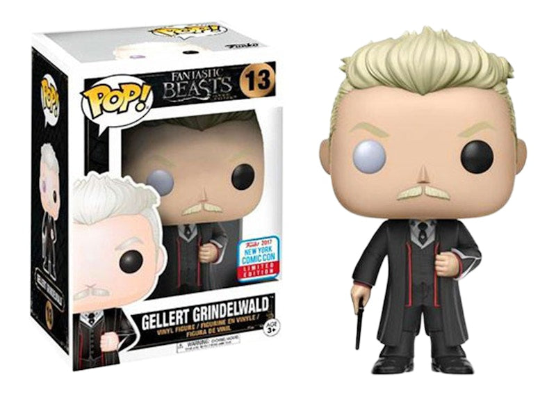 Funko Pop! Fantastic Beasts Gellert Grindelwald NYCC Exclusive Figure #13