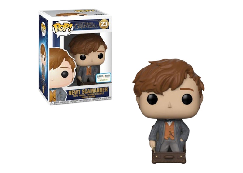 Funko Pop! Fantastic Beasts The Crimes of Grindelwald Newt Scamander in Suitcase Barnes & Noble Exclusive Figure #23