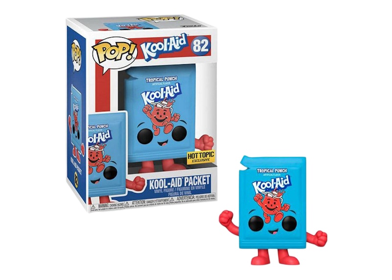 Funko Pop! Foodies Kool-Aid Original Kool Aid Packet Tropical Punch Hot Topic Exclusive Figure #82