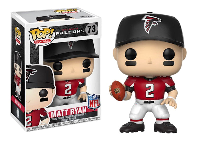 Funko Pop! Football Atlanta Falcons Matt Ryan Red Jersey Figure #73
