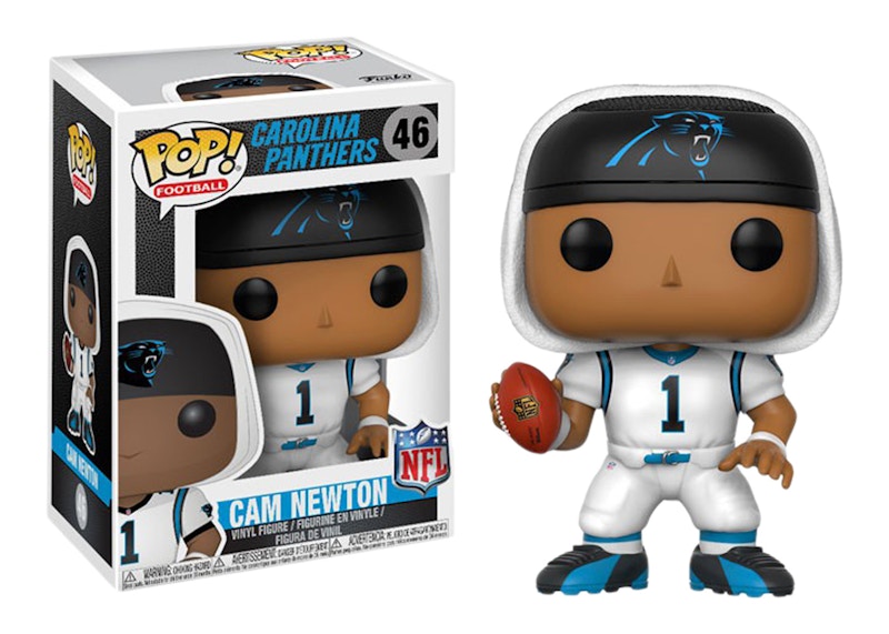 Funko Pop! Football Carolina Panthers Cam Newton White Jersey Figure #46