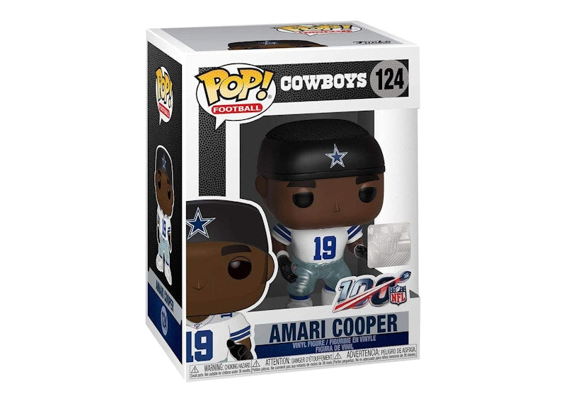 Funko Pop! Football Dallas Cowboys Amari Cooper White Jersey Figure #124