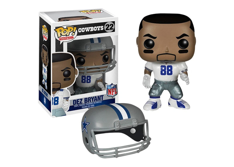 Funko Pop! Football Dallas Cowboys Dez Bryant White Jersey Figure #22