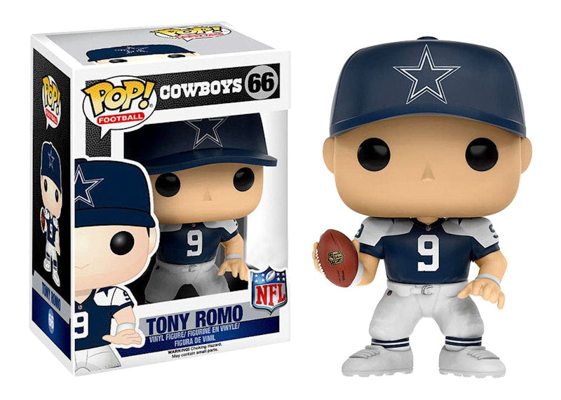 Funko Pop! Football Dallas Cowboys Tony Romo Throwback Jersey Toys 'R Us Exclusive Figure #40