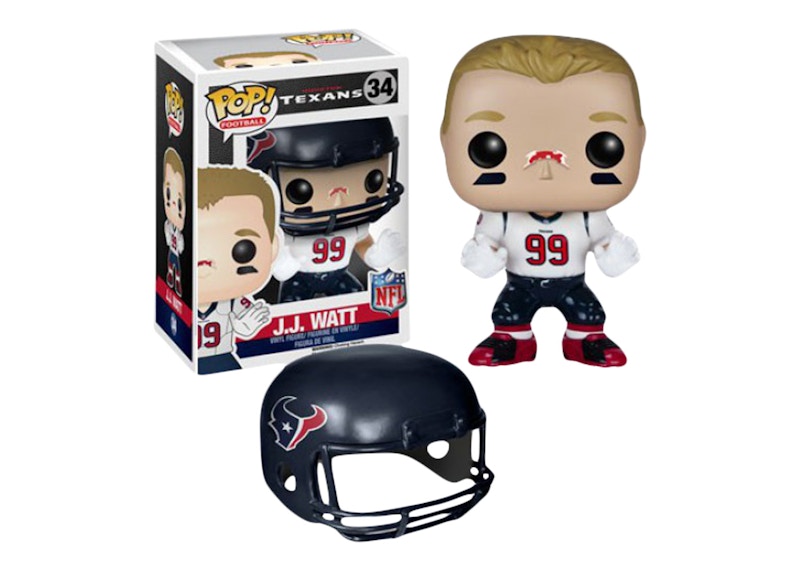 Funko Pop! Football Houston Texans J.J. Watt White Jersey Figure #34