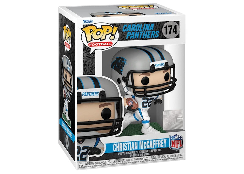 Funko Pop! Football NFL Carolina Panthers Christian McCaffrey Figure #174