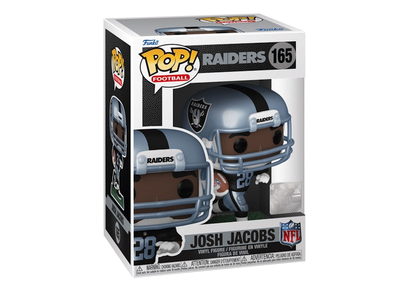 Funko Pop! Football NFL Las Vegas Raiders Josh Jacobs Figure #165