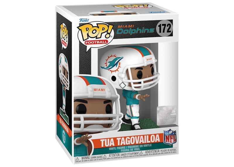Funko Pop! Football NFL Miami Dolphins Tua Tagovailoa Figure #172